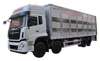 東風(fēng)天龍9.6米鋁合金畜禽運(yùn)輸車 高效運(yùn)輸?shù)默F(xiàn)代化解決方案